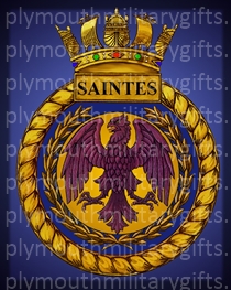 HMS Saintes Magnet